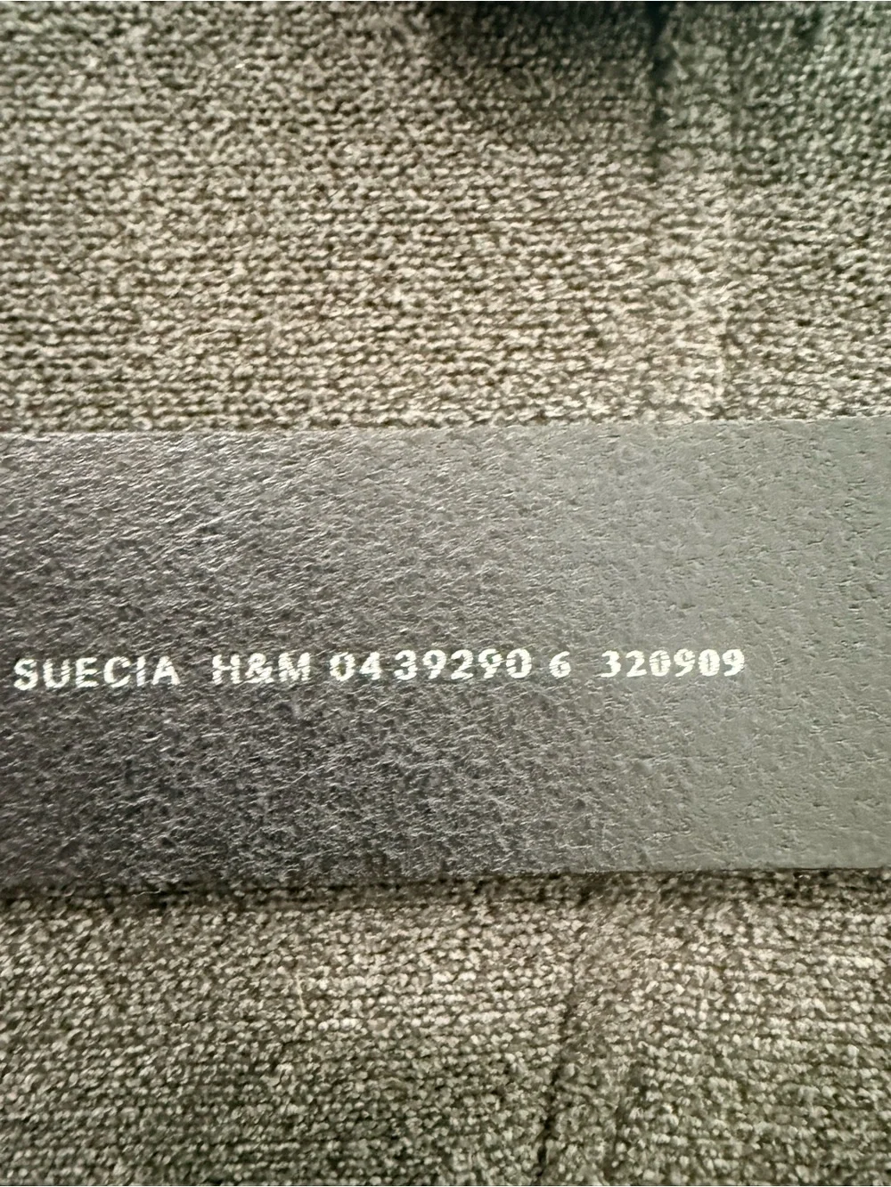 H&M sz L made in Sweden genuine leather